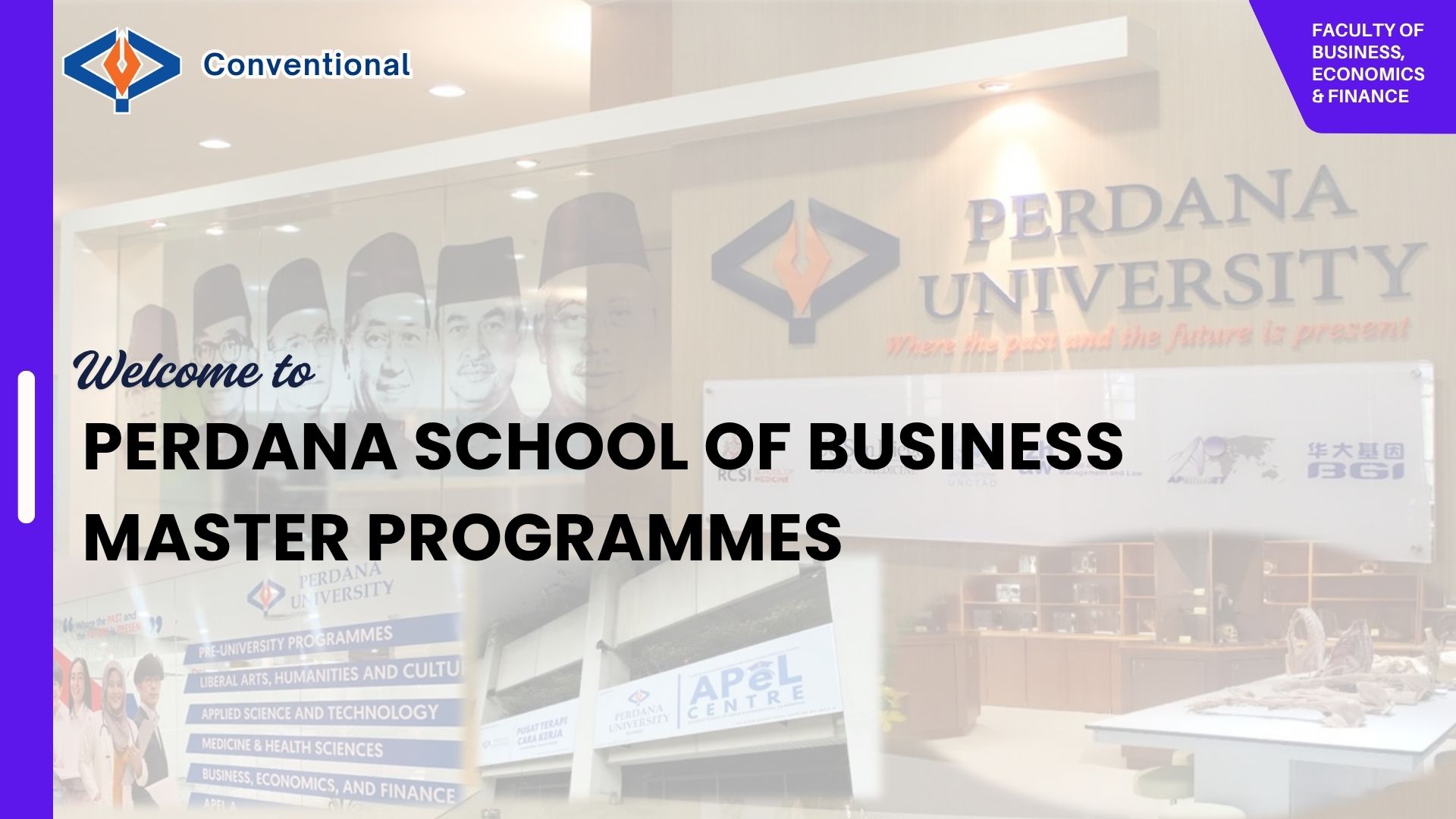 Perdana University School of Business (PUScB): All courses
